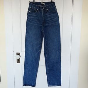 Madewell Tall Perfect Vintage Straight Jean 26T